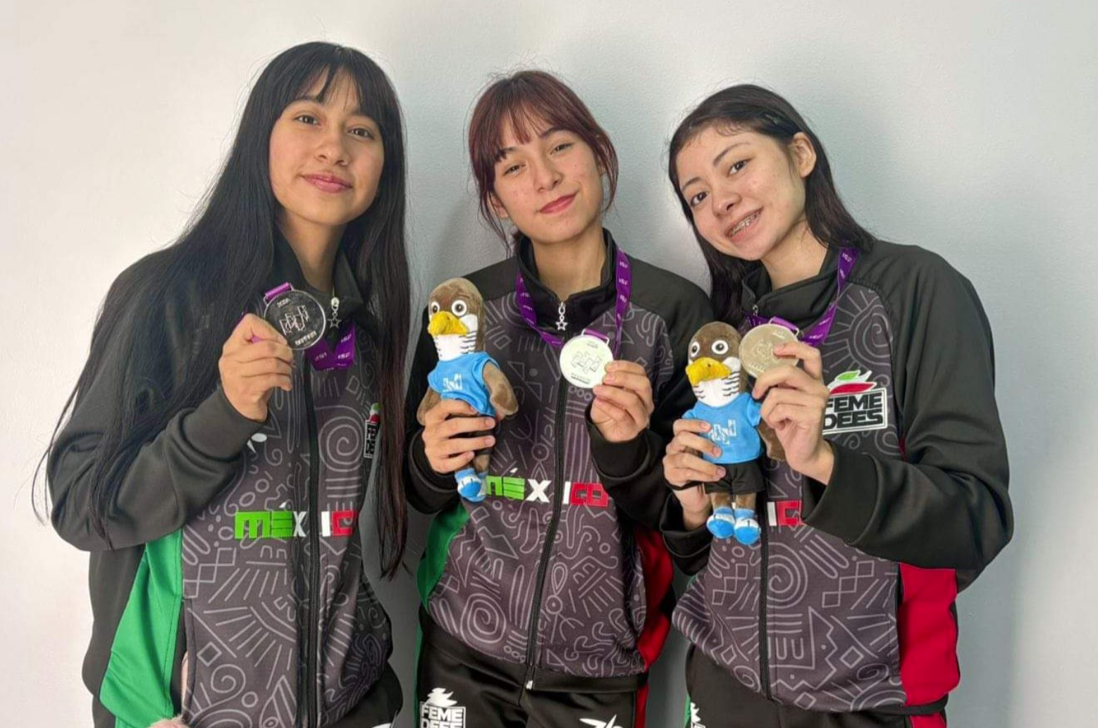 Atletas de Yucatán suben al podio de gimnasia en Baréin